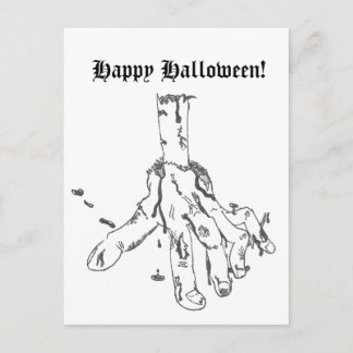 Happy Halloween Postcard Feiertagspostkarte