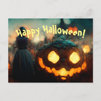 Happy Halloween Postcard Postkarte