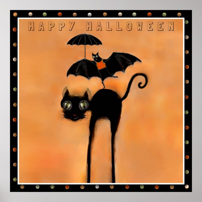 Happy Halloween Poster (Vorne)