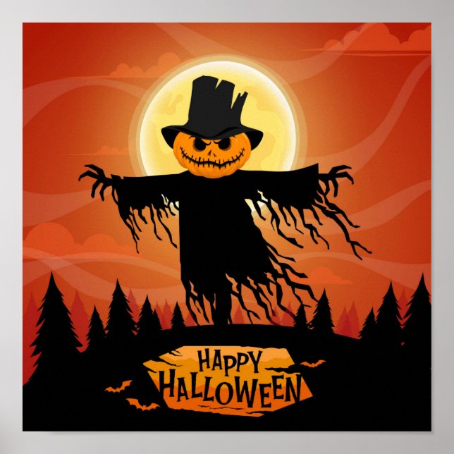 Happy Halloween Poster (Vorne)