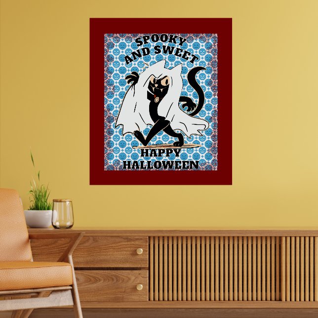Happy Halloween Poster (Wohnzimmer 2)