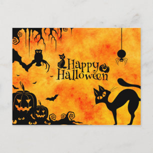 Happy Halloween Postkarte