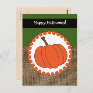 Happy Halloween Postkarte