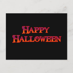 Happy Halloween Postkarte