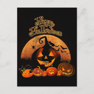 Happy Halloween Postkarte
