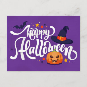 Happy Halloween Postkarte