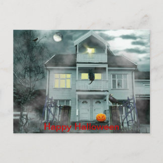 Happy Halloween Postkarte