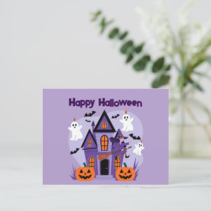 Happy Halloween Postkarte