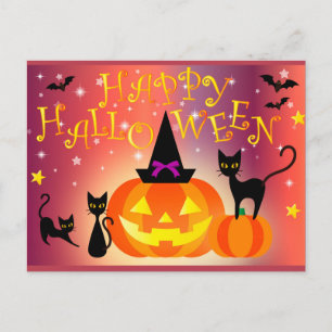 Happy Halloween Postkarte