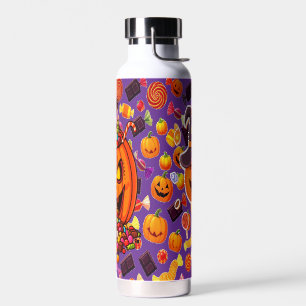 Happy Halloween Pumpkin Artwork Trinkflasche