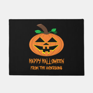 Happy Halloween Pumpkin Door Mat Fußmatte