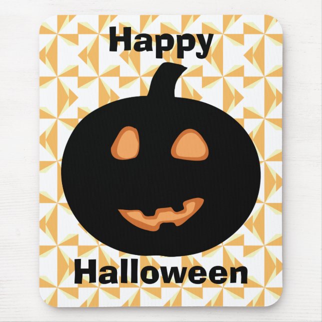Happy Halloween Pumpkin Mousepad (Vorne)