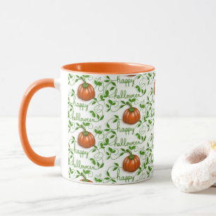 Happy Halloween Pumpkin Patch Tasse