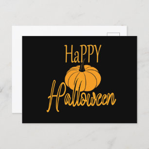 Happy Halloween Pumpkin Postkarte