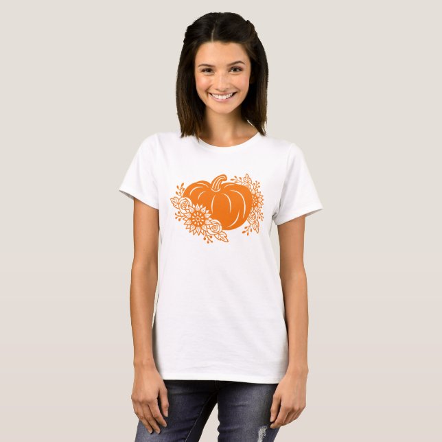 Happy Halloween Pumpkin Print T - Shirt & Apparel (Vorne ganz)