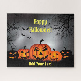 Happy Halloween Pumpkin Puzzle