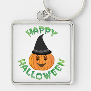 "HAPPY HALLOWEEN" PUMPKIN SCHLÜSSELANHÄNGER