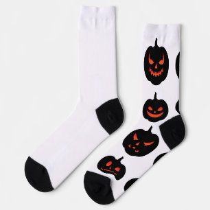 Happy Halloween Pumpkin Socken