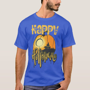 Happy Halloween Pumpkin Spooky Kürbislaterne Sun T-Shirt