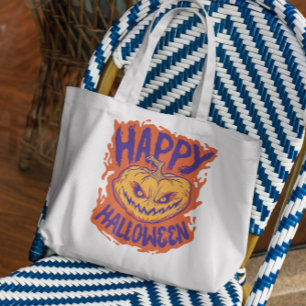 Happy Halloween Pumpkin Tragetasche