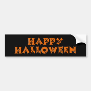 Happy Halloween Pumpkins Autoaufkleber