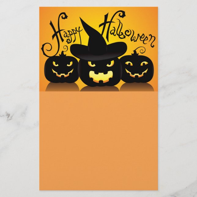 Happy Halloween Pumpkins Flyer (Vorne)