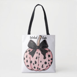 Happy Halloween Pumpkins und Bows rosa Coquette