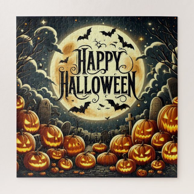 Happy Halloween Puzzle (Vertikal)