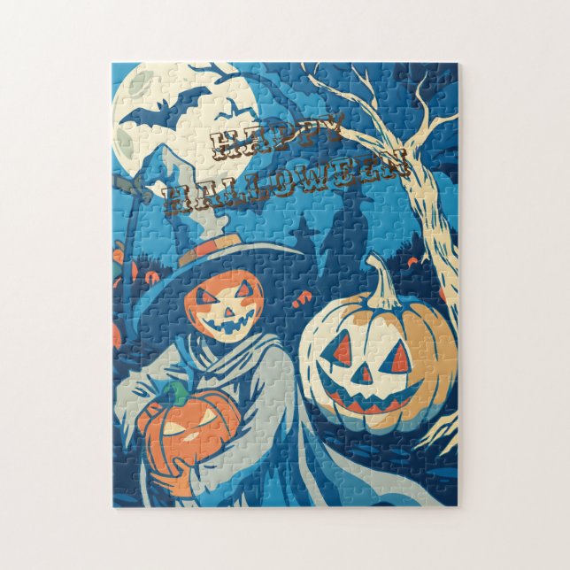 Happy Halloween Puzzle (Vertikal)