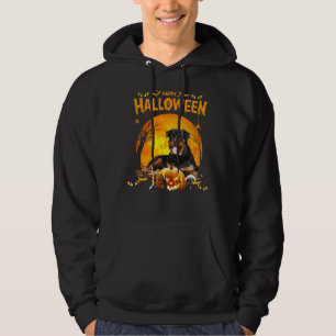 Happy Halloween Rottweiler Dog Pumpkin Kostüme Th Hoodie