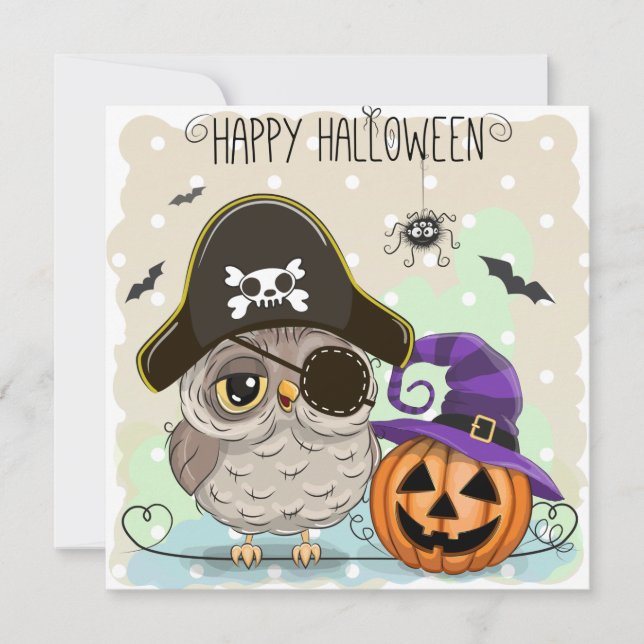 Happy Halloween Save The Date (Vorderseite)