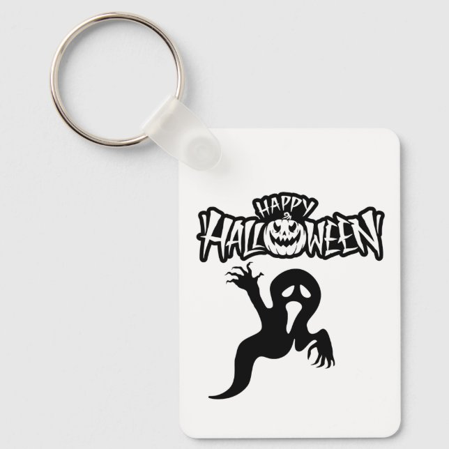 Happy Halloween Schlüsselanhänger (Vorderseite)