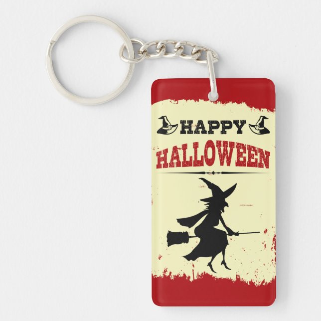 Happy Halloween Schlüsselanhänger (Vorderseite)