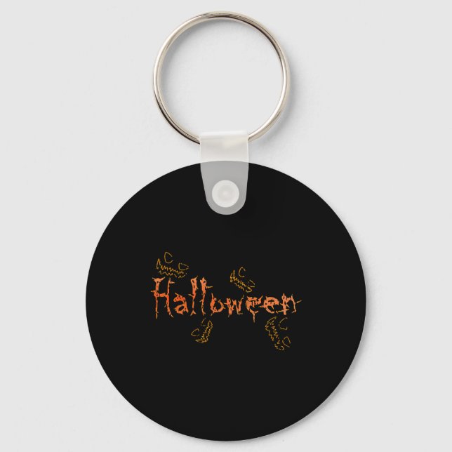 Happy Halloween Schlüsselanhänger (Vorderseite)