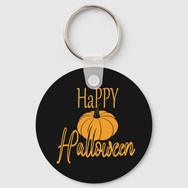 Happy Halloween Schlüsselanhänger (Vorderseite)