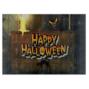 Happy Halloween Schneidebrett