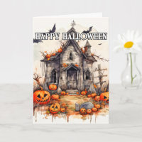 Happy Halloween | Schreckliches Spuk Haus