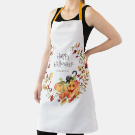 Happy halloween schürze