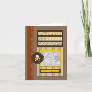Happy Halloween (Scrapbook) Karte
