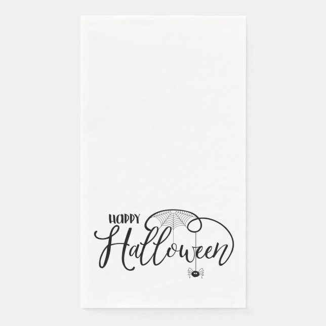 Happy Halloween Serviette (Vorderseite)