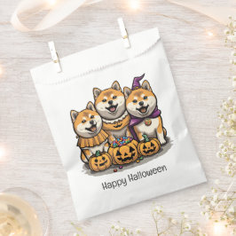 Happy Halloween Shiba Inu Hunde Geschenktütchen