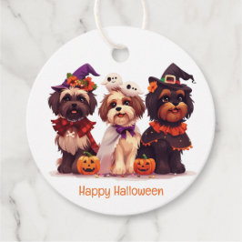 Happy Halloween Shih Tzu Dogs Geschenkanhänger