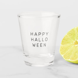 Happy Halloween Shot Glass Schnapsglas