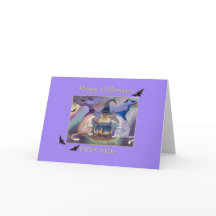 Happy Halloween Sister, Cat Card