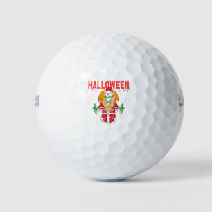 Happy Halloween Skull Golfball
