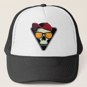 Happy Halloween Skull Truckerkappe