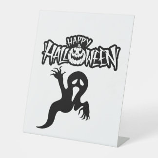 Happy Halloween Sockelschild