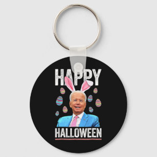 Happy Halloween Spaß Biden Bunny Eggs zu Halloween Schlüsselanhänger
