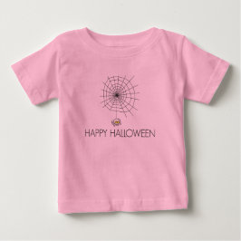 Happy Halloween Spider Baby Tutu T-shirt