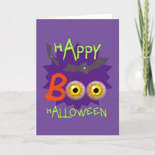 Happy Halloween Spooktakular Funny Holiday Card Feiertagskarte